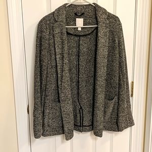 LC Lauren Conrad knit blazer (M)